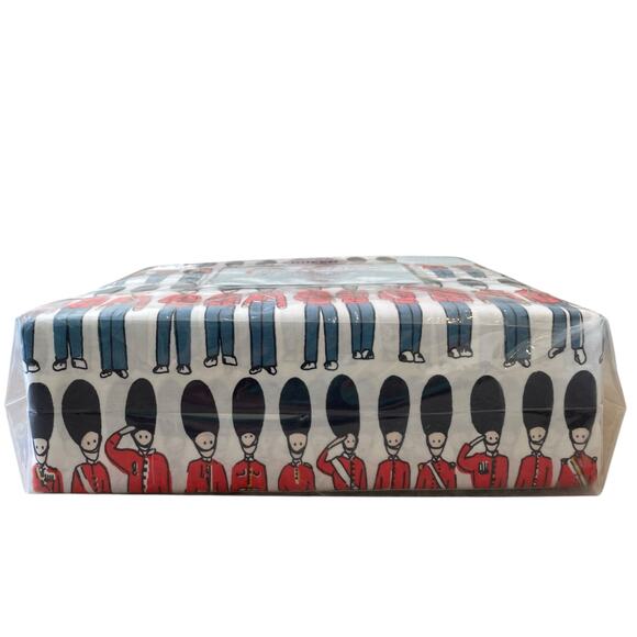 Cath Kidston London Guards Soldiers Christmas Nutcracker QUEEN Sheet Set 4 pc - Picture 10 of 16
